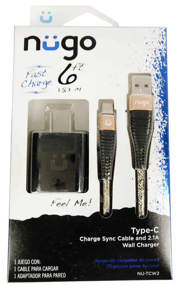 Wall Charger and 6ft Micro USB Cord Charging Kit - Image 5