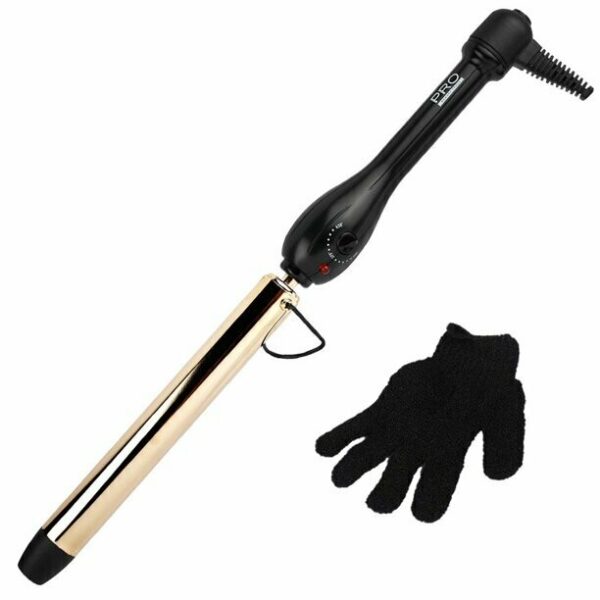 Pro Beauty Tools Professional 1" X-Long Gold Curling Wand