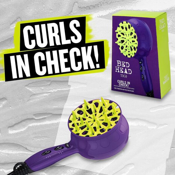 Bed Head Curls-in-Check 1875W Hair Diffuser Dryer | Great for Curly Hair - Image 4