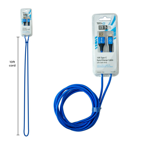 best blue in color log 10 ft charger in the market